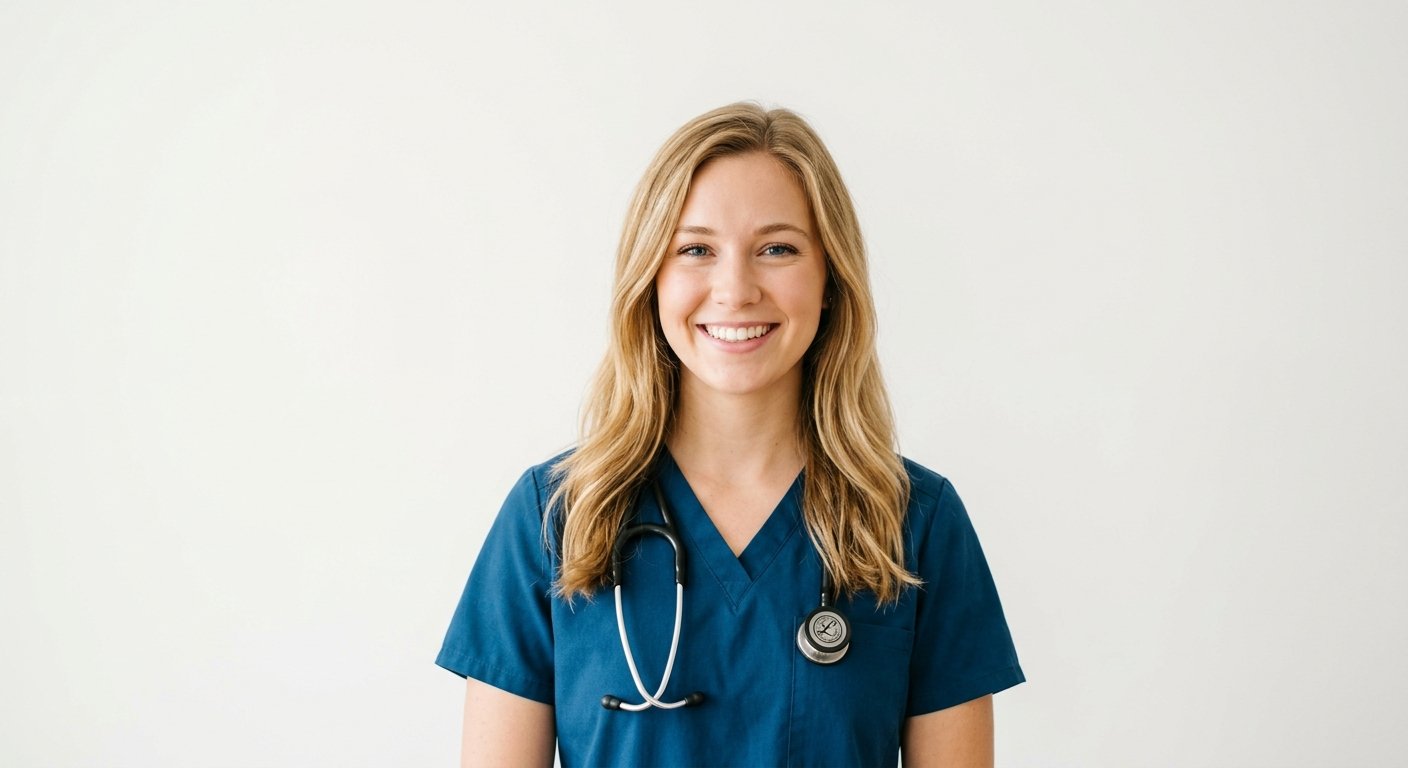 Emma R., a CCMA graduate working at Labcorp
