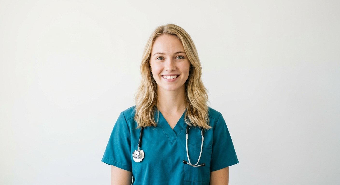 Illustrative healthcare learner; not a student testimonial