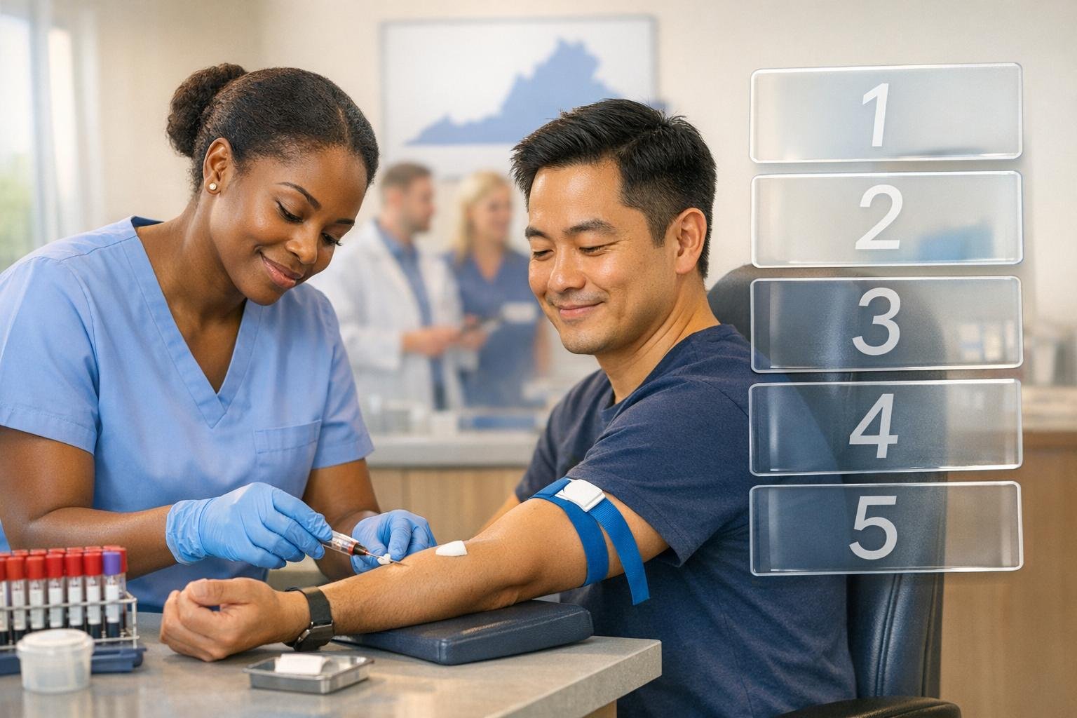 How To Get a Phlebotomist Technician (CPT) Certification in Virginia