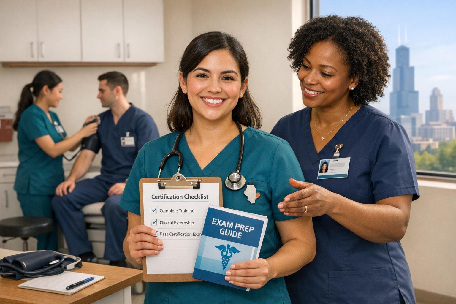 Getting a Medical Assistant Certification in Illinois