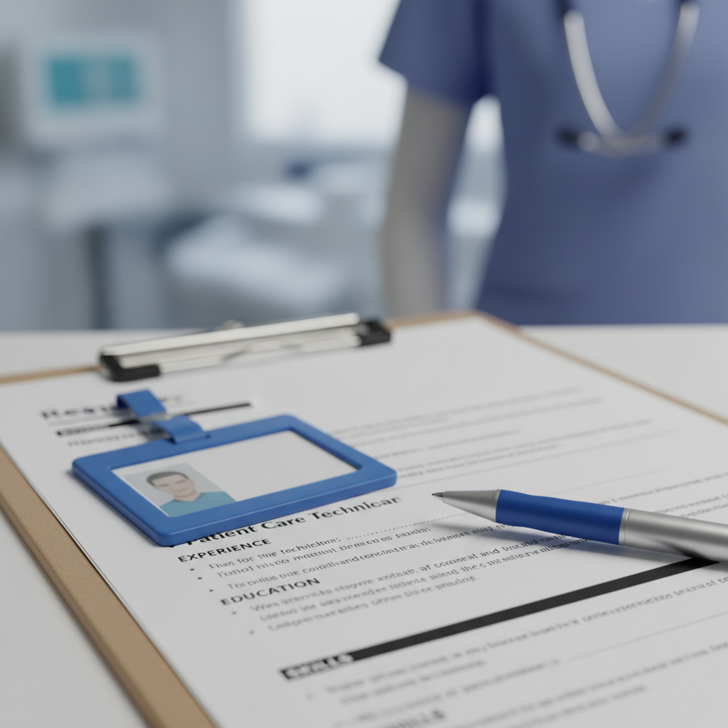 Patient care technician jobs no experience — illustration