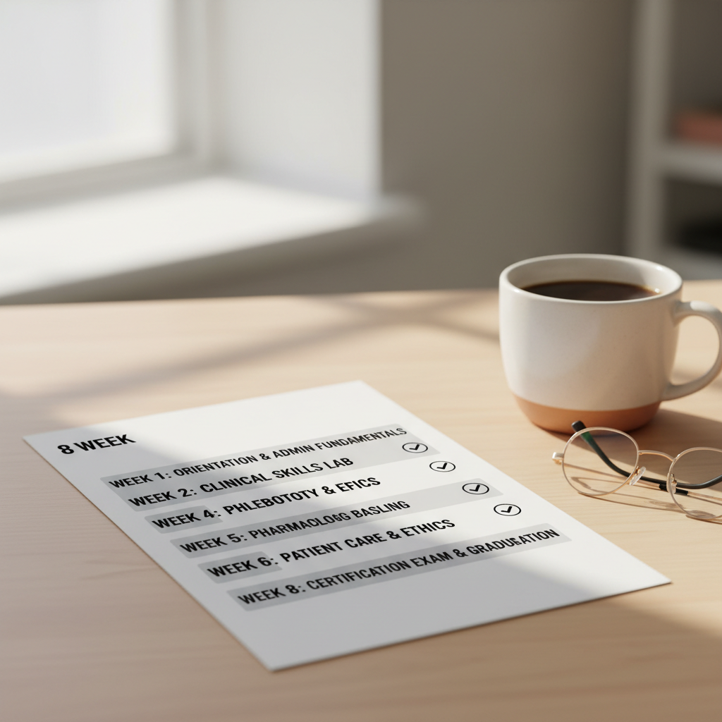 How long does medical assistant certification take — illustration