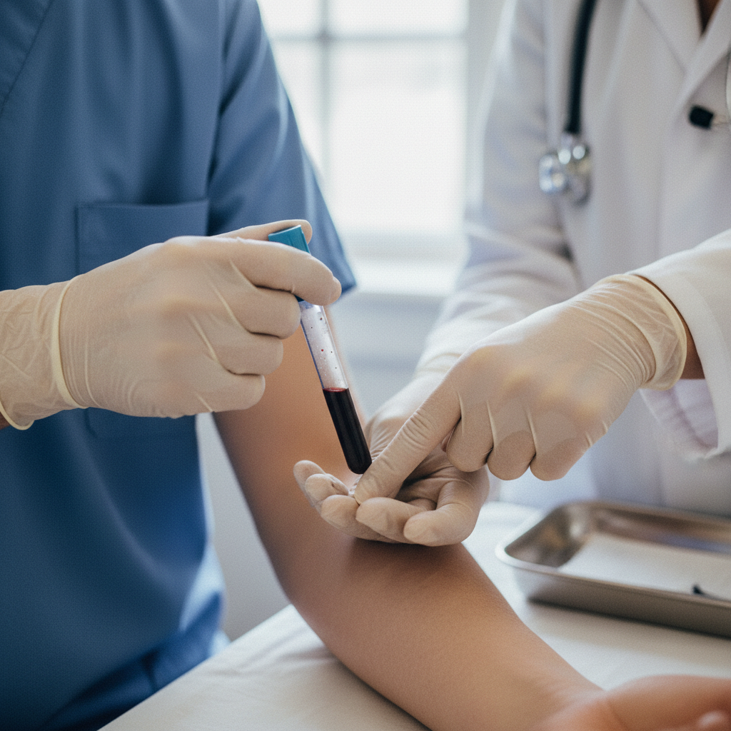 How to become a phlebotomist — illustration