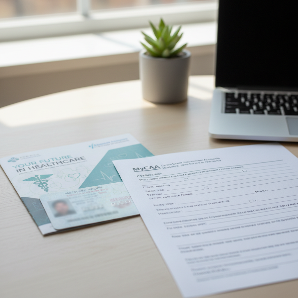 Mycaa medical assistant — illustration