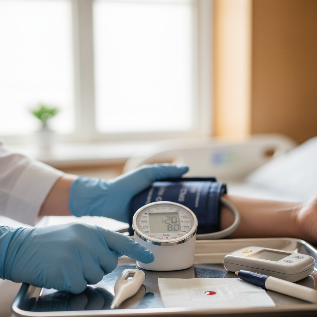 Patient care technician skills — illustration
