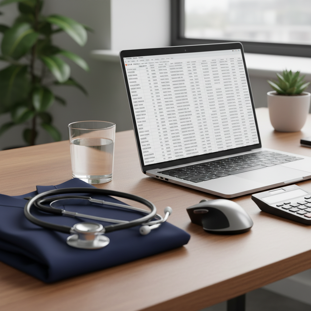 Medical assistant vs medical billing — illustration