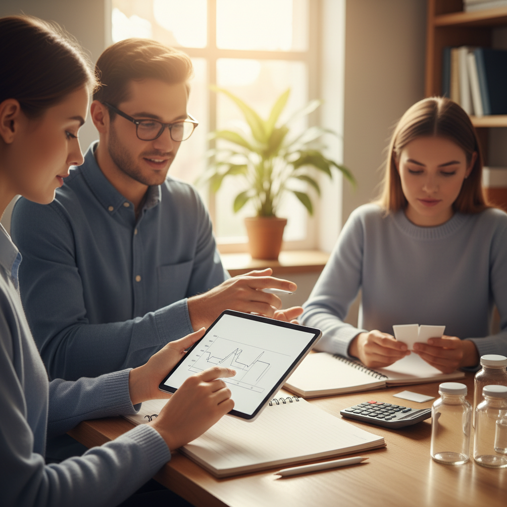 What Is PTCB Certification? Credential, Exam, and Renewal Basics — editorial hero Healthcare learner studying in a bright workspace with blank, unmarked materials related to what is ptcb certification.